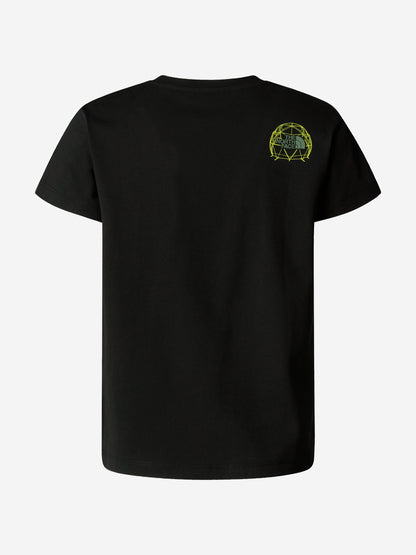 Boys Graphic Relaxed T-Shirt in Black