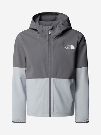 Boys On The Trail Zip Up Top in Grey