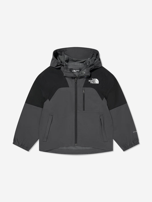 Kids Hike Packable  Jacket in Black
