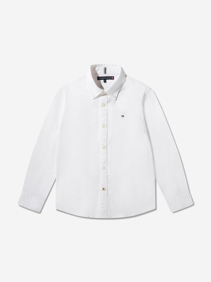 Tommy Hilfiger Boys Stretch Oxford Shirt