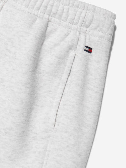 Tommy Hilfiger 男童灰色徽标运动裤