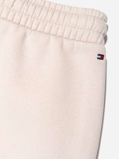 Tommy Hilfiger 女童米色 Varsity Tommy 运动裤