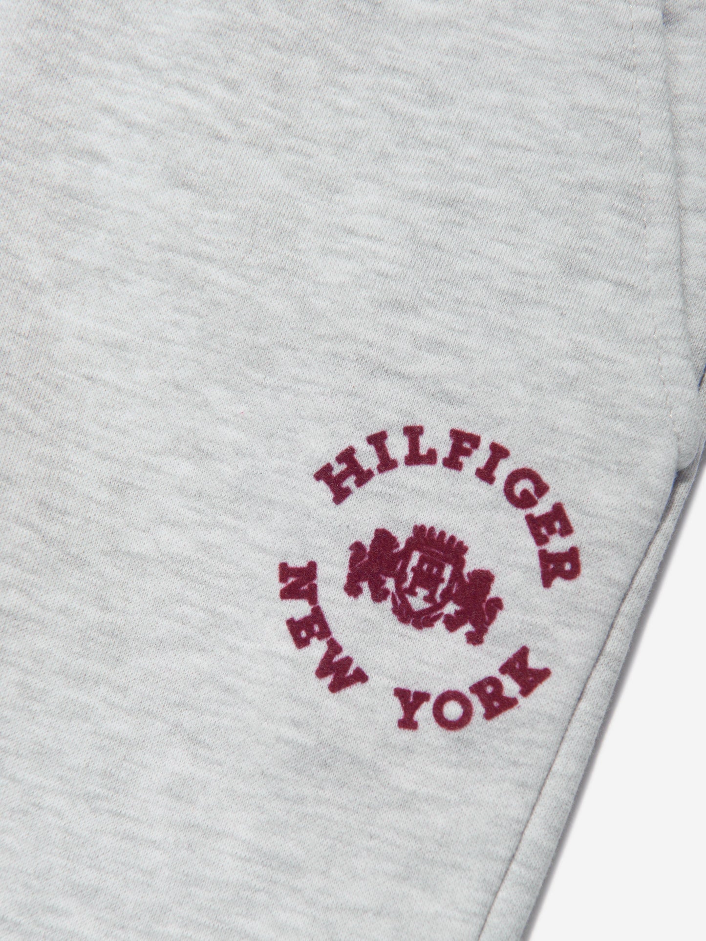 Tommy Hilfiger 女童 Hilfiger Crest Varsity 运动裤（灰色）