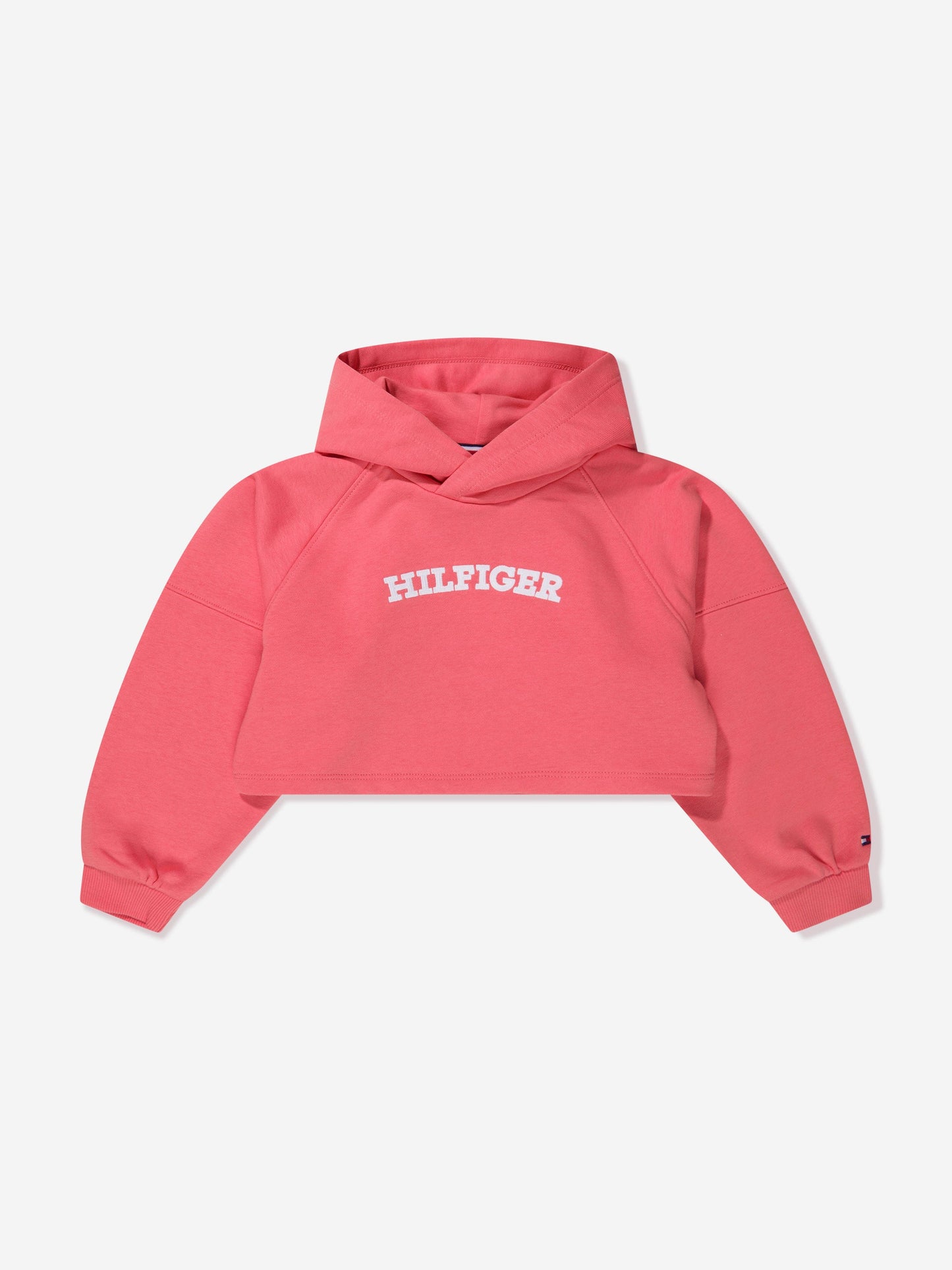 Tommy Hilfiger 女童 Monotype 连帽衫（桃色）