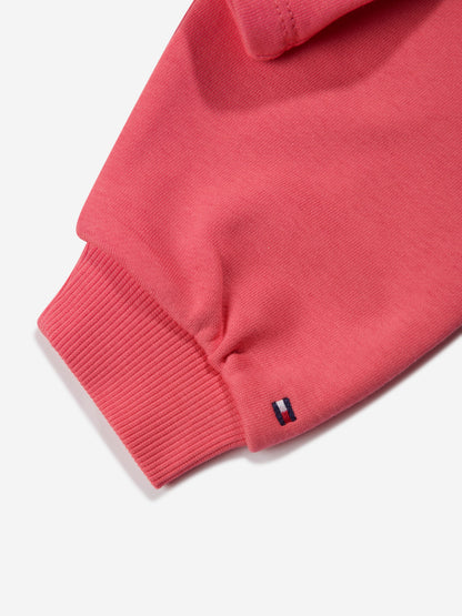 Tommy Hilfiger 女童 Monotype 连帽衫（桃色）
