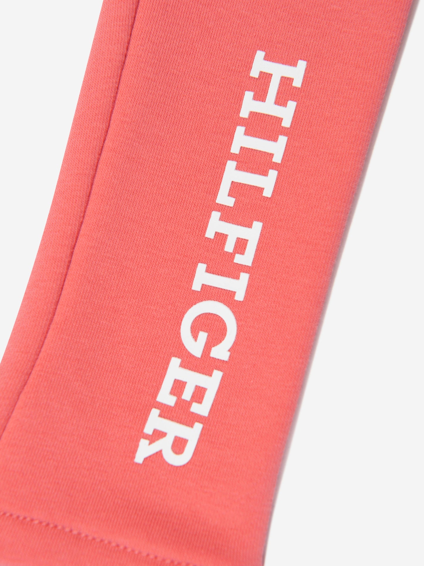 Tommy Hilfiger 女童 Monotype 紧身裤（桃色）