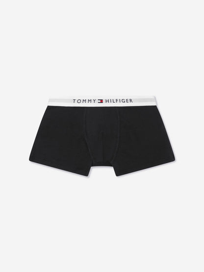 Tommy Hilfiger 男童黑色平角短裤 2 件套