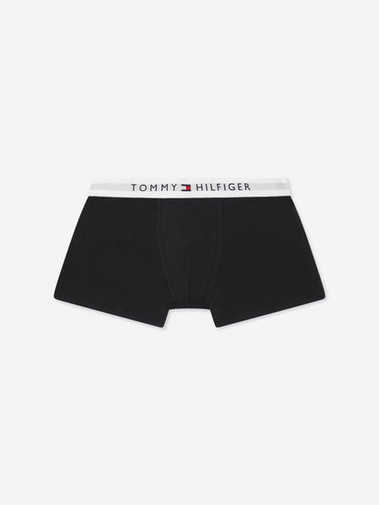 Tommy Hilfiger 男童黑色平角短裤 2 件套