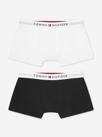 Tommy Hilfiger 男童白色平角短裤 2 件装