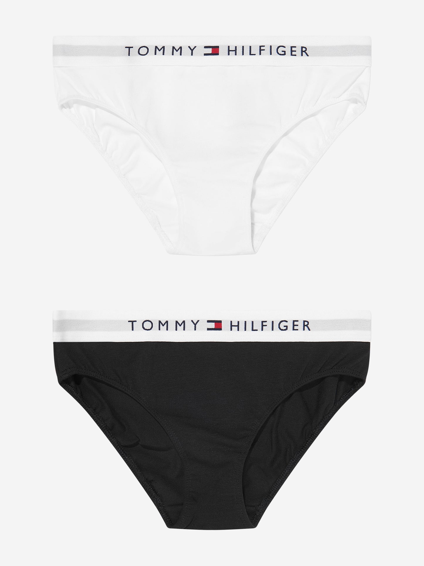 Tommy Hilfiger 女童白色比基尼三角裤套装（2 条装）