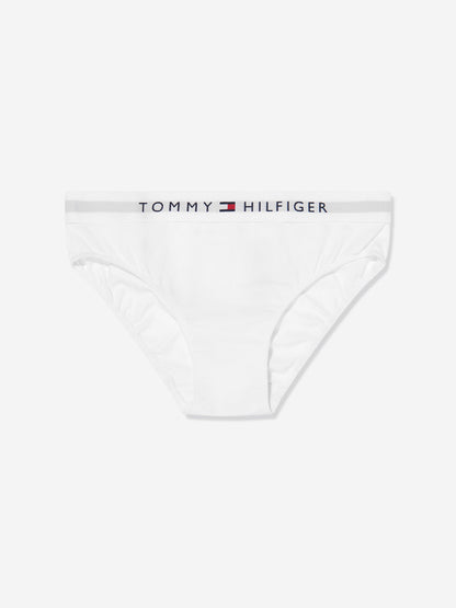 Tommy Hilfiger 女童白色比基尼三角裤套装（2 条装）