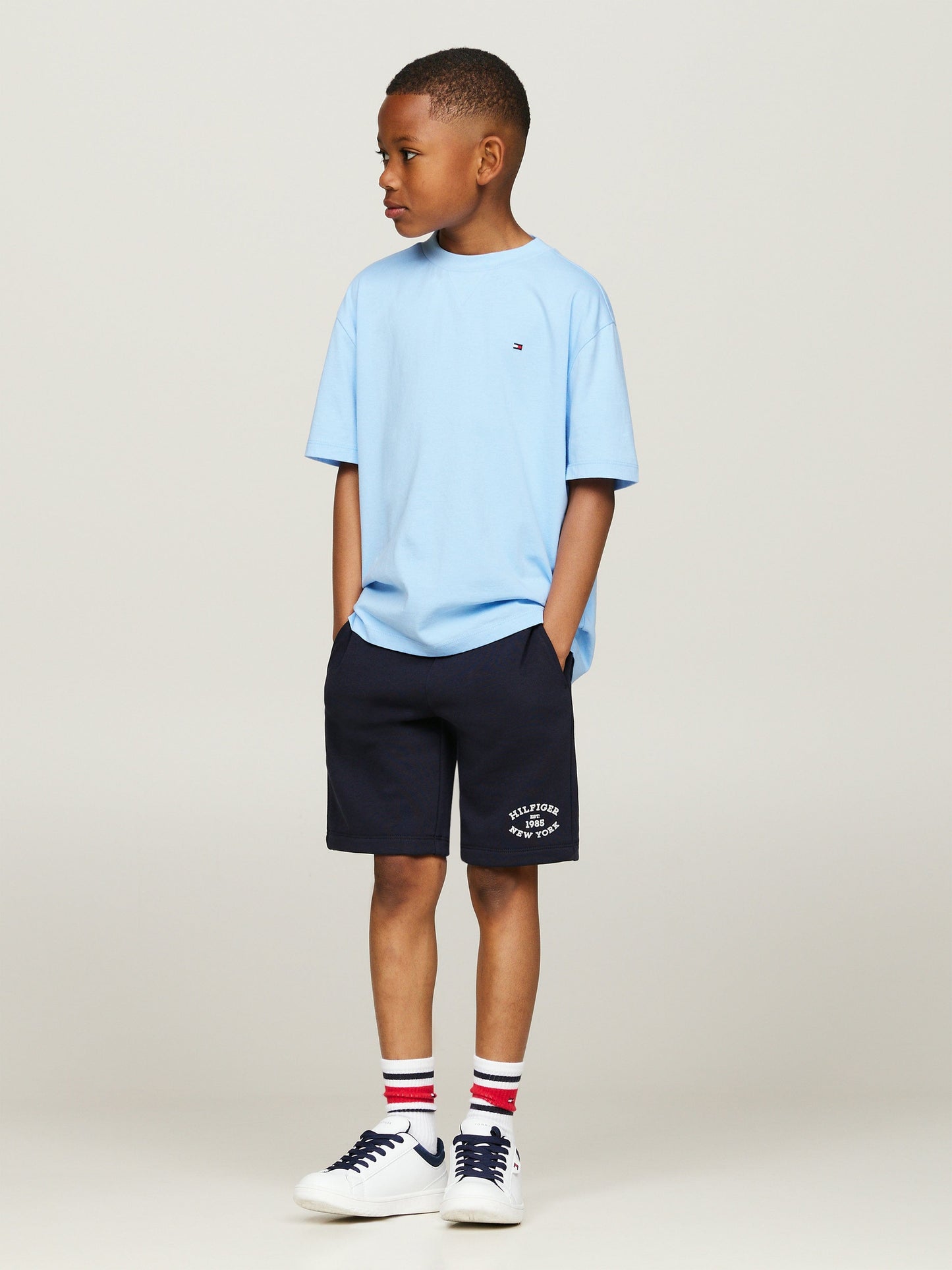 Tommy Hilfiger Boys Essential T-Shirt in Blue