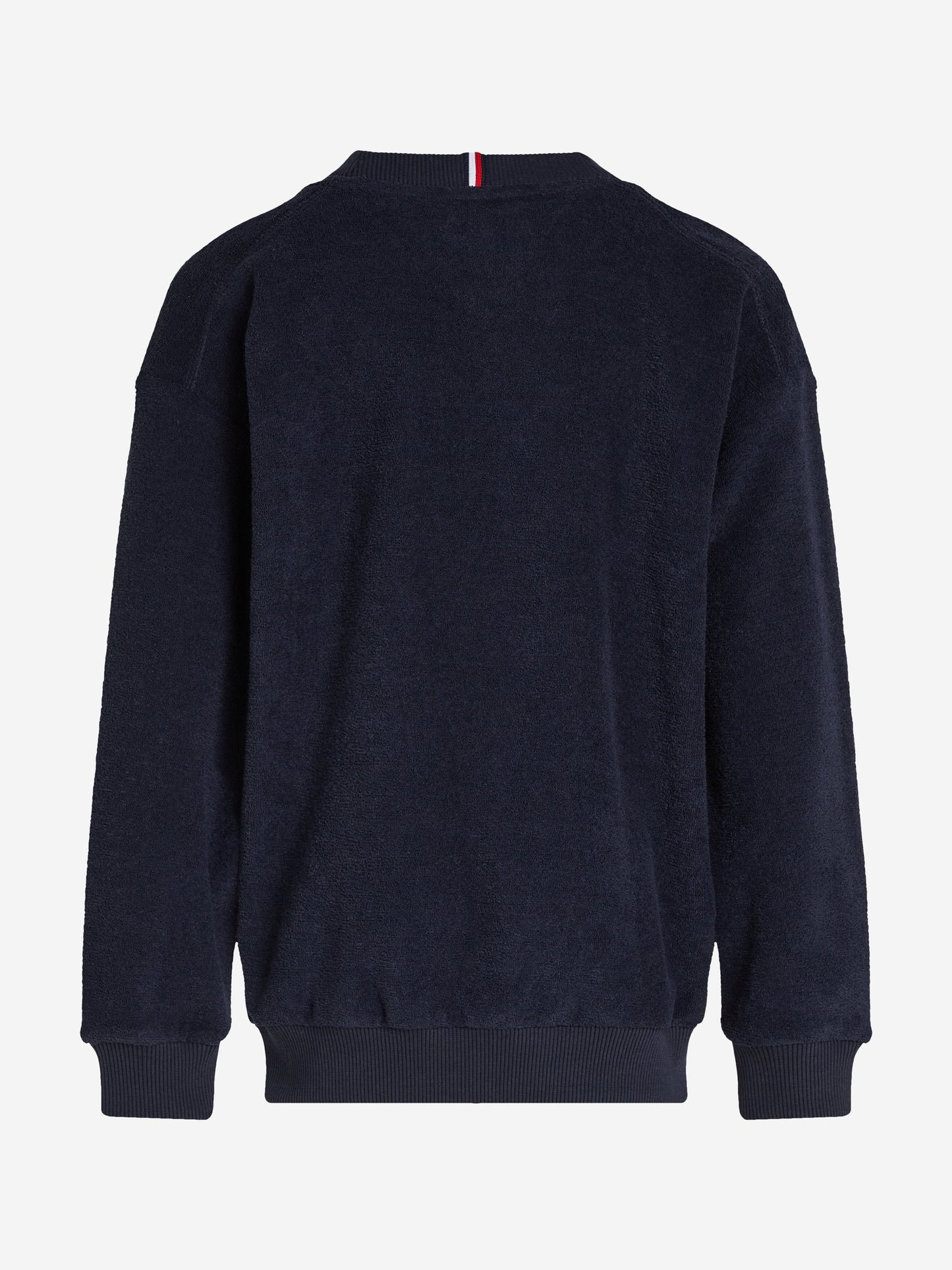 Tommy Hilfiger Boys Flag Boucle Sweatshirt in Navy