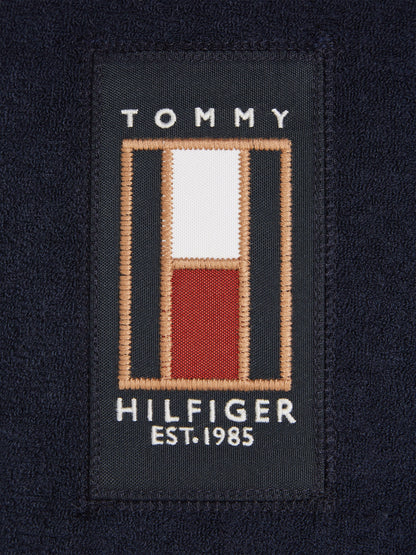 Tommy Hilfiger Boys Flag Boucle Sweatshirt in Navy