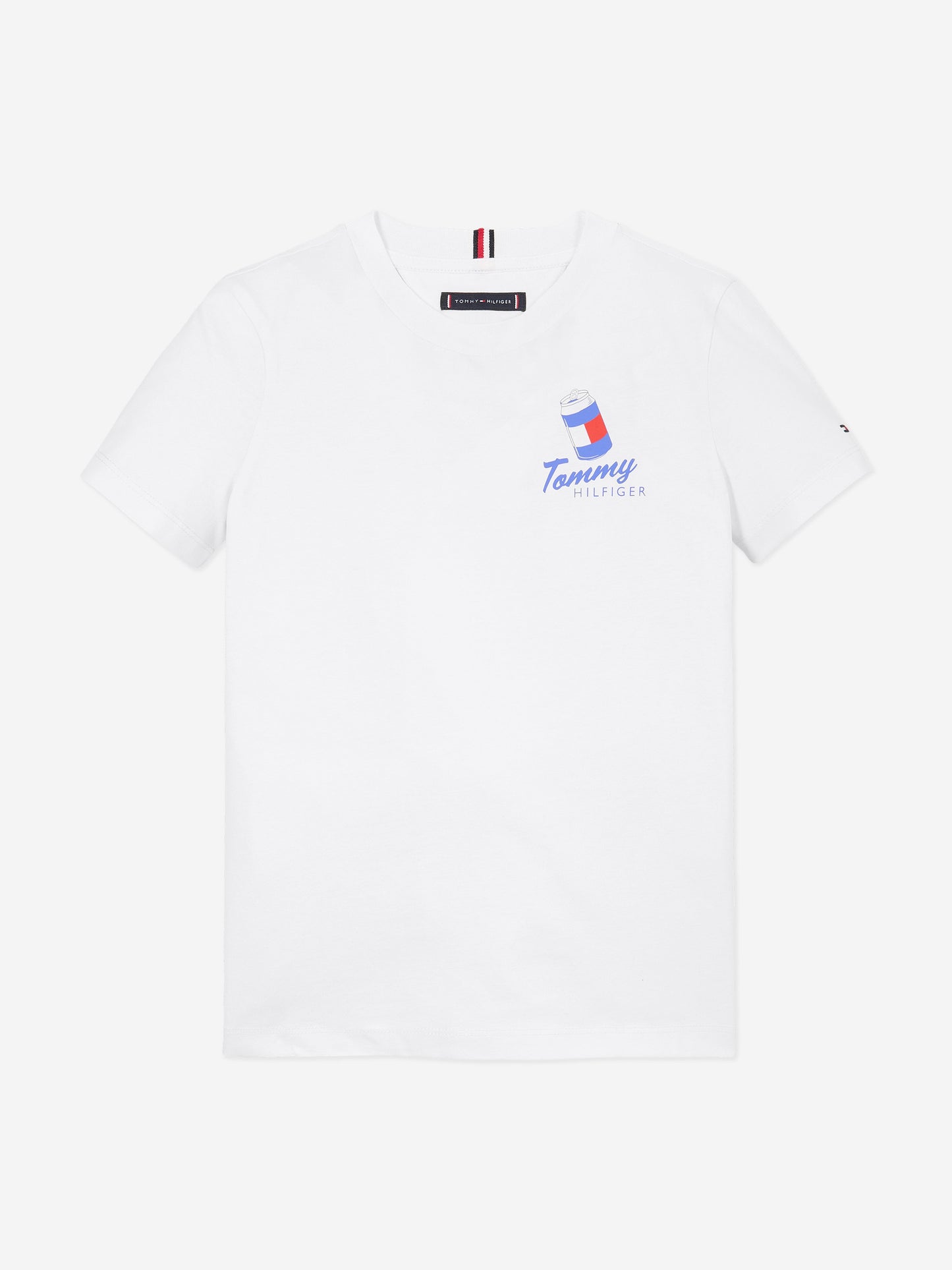Tommy Hilfiger Boys Fun Print T-Shirt in White
