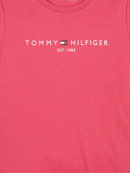 Tommy Hilfiger Girls Essential T-Shirt in Pink