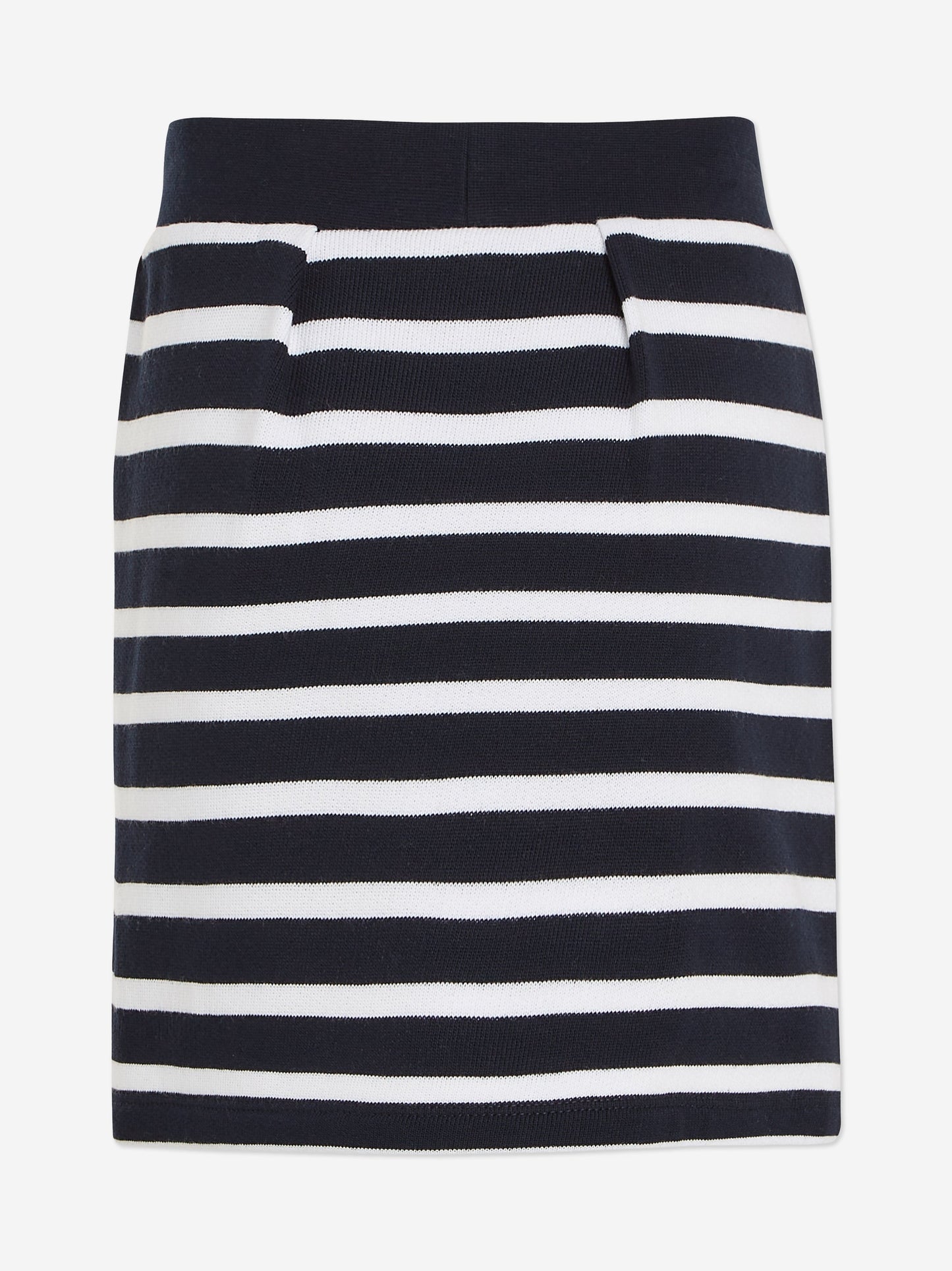 Tommy Hilfiger Girls Striped Skirt in Navy