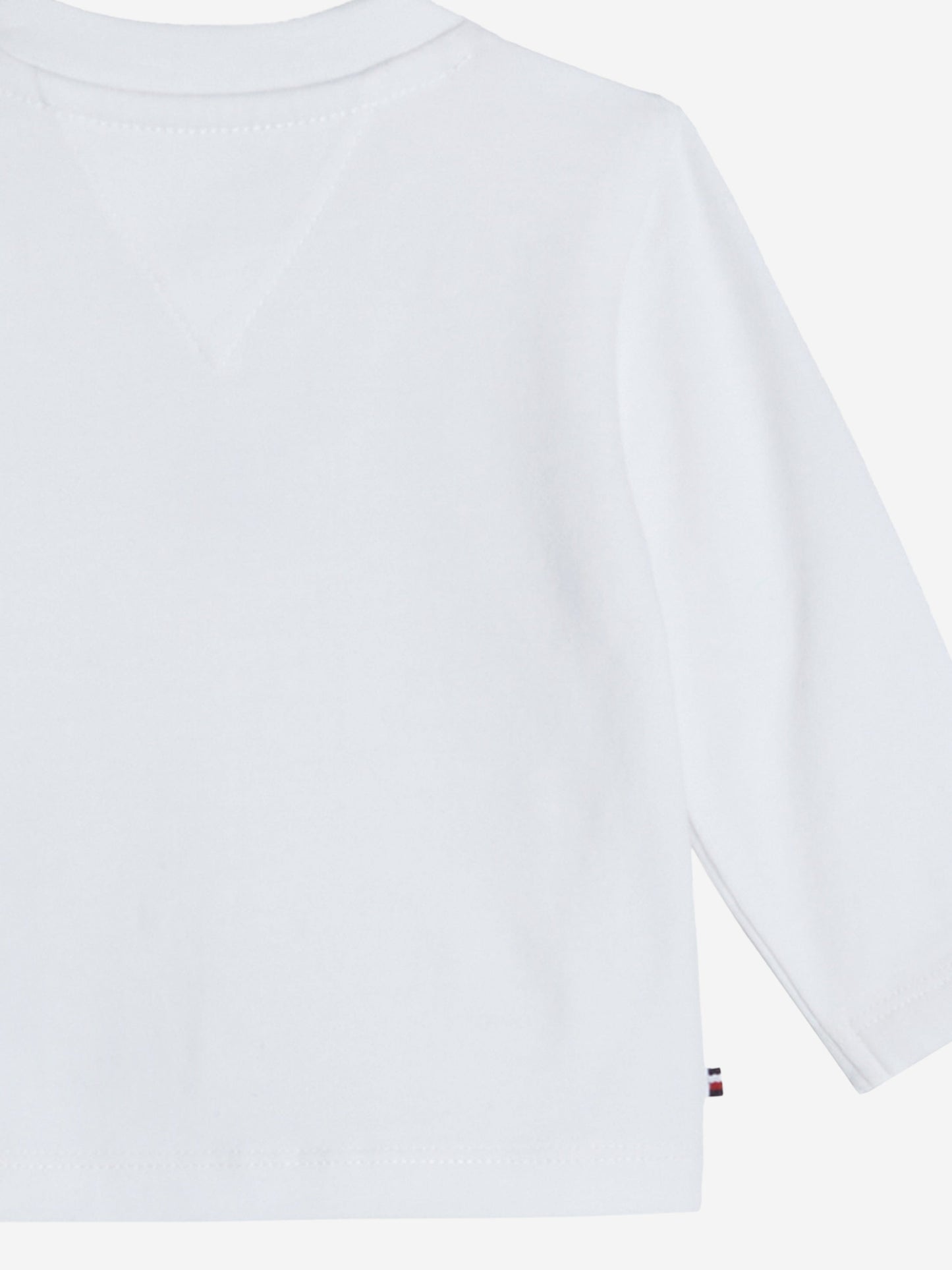 Tommy Hilfiger Baby Long Sleeve Essential T-Shirt in White