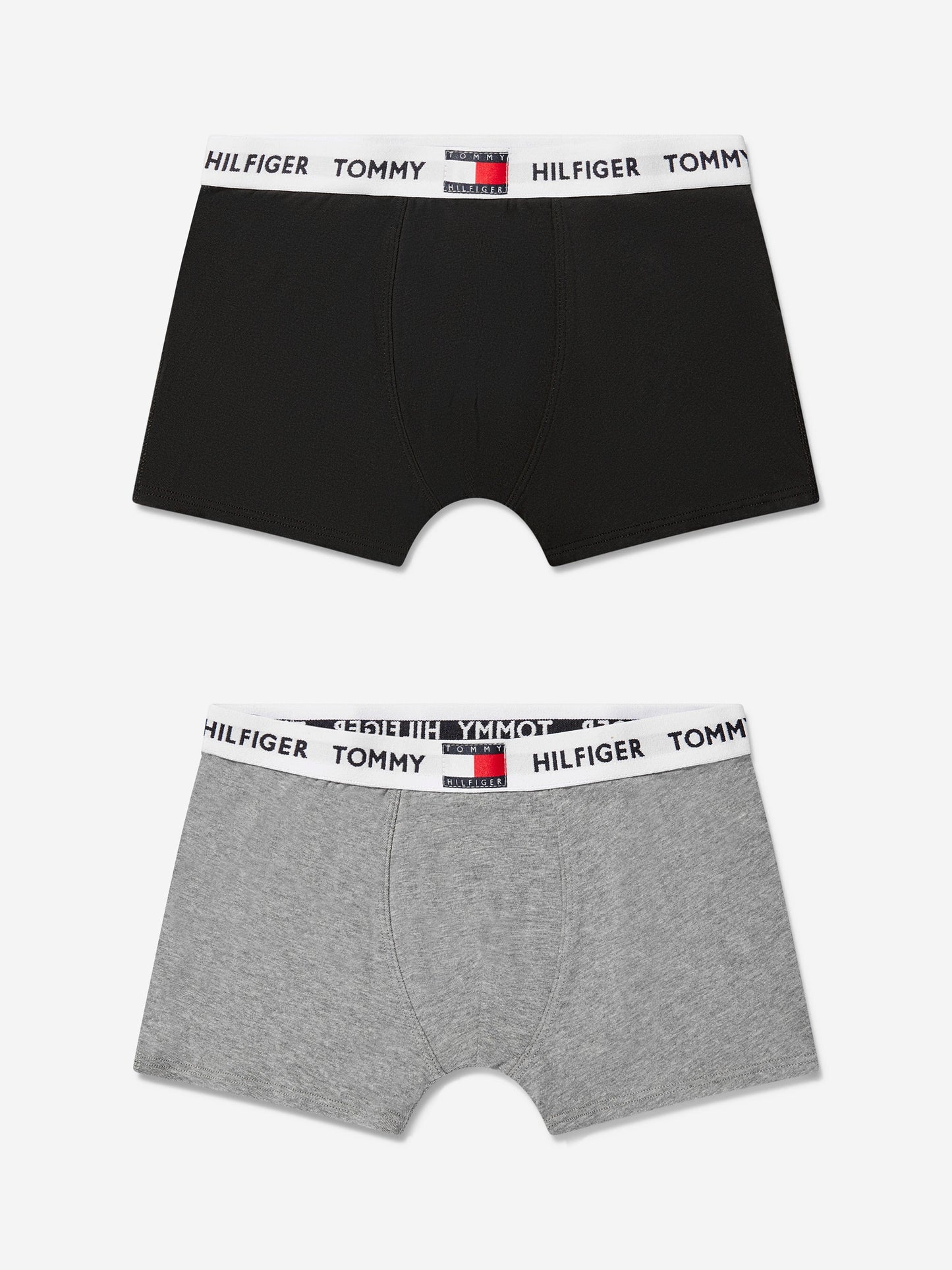 Tommy Hilfiger 男童平角短裤套装（2 条装）灰色