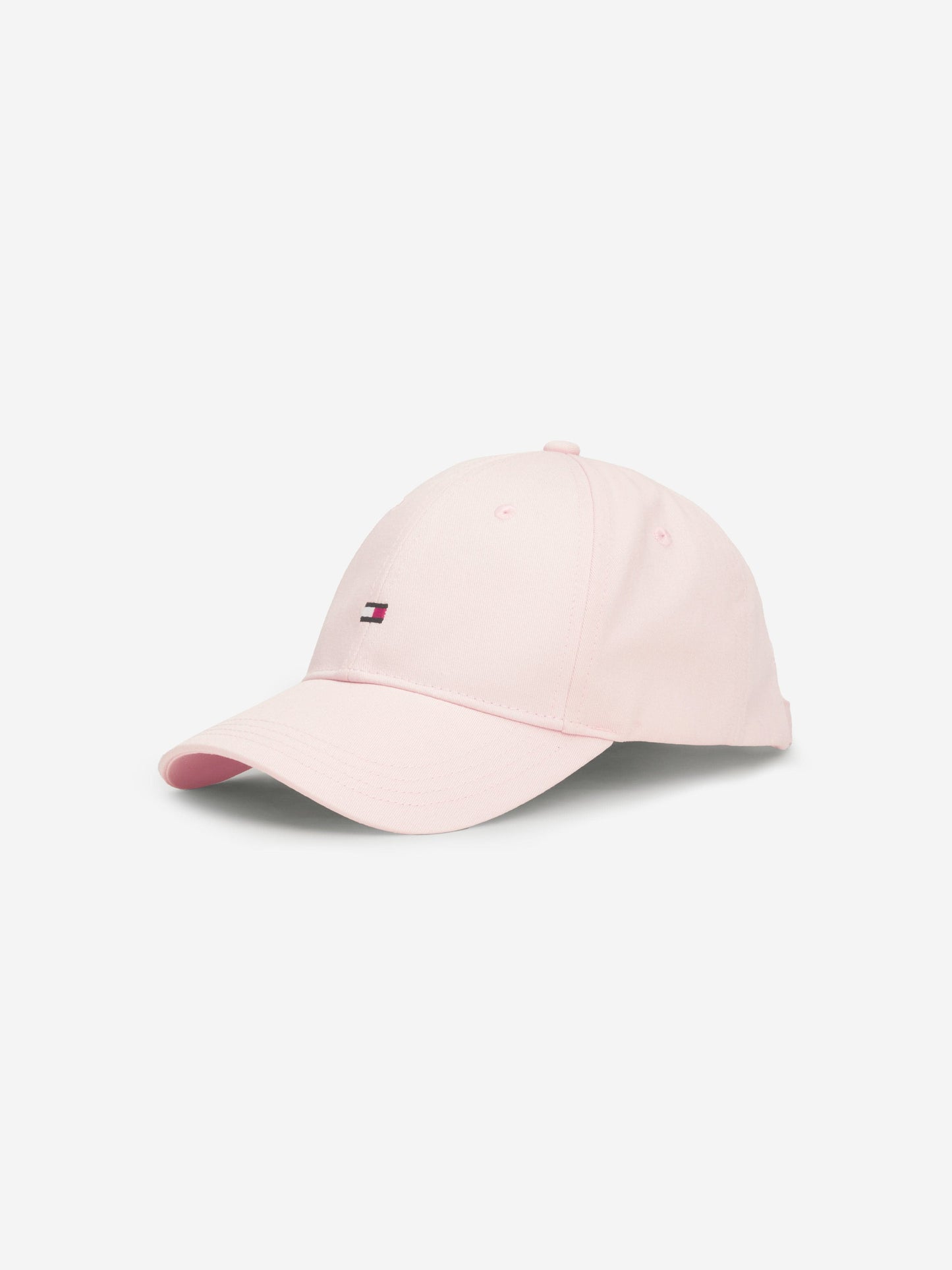 Tommy Hilfiger 女童小国旗徽标帽子（粉色）