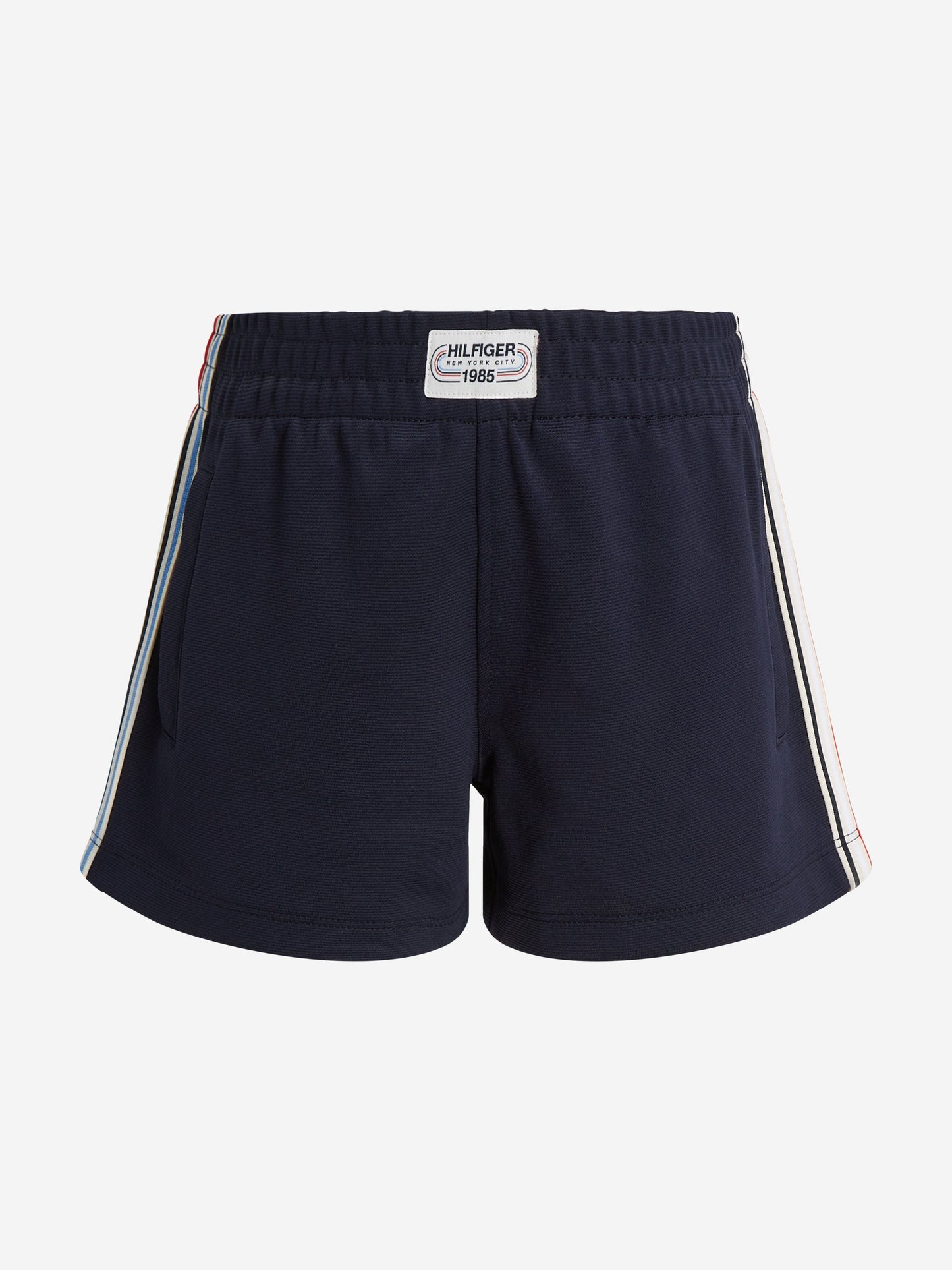 Tommy Hilfiger 女童 1985 海军蓝徽标短裤