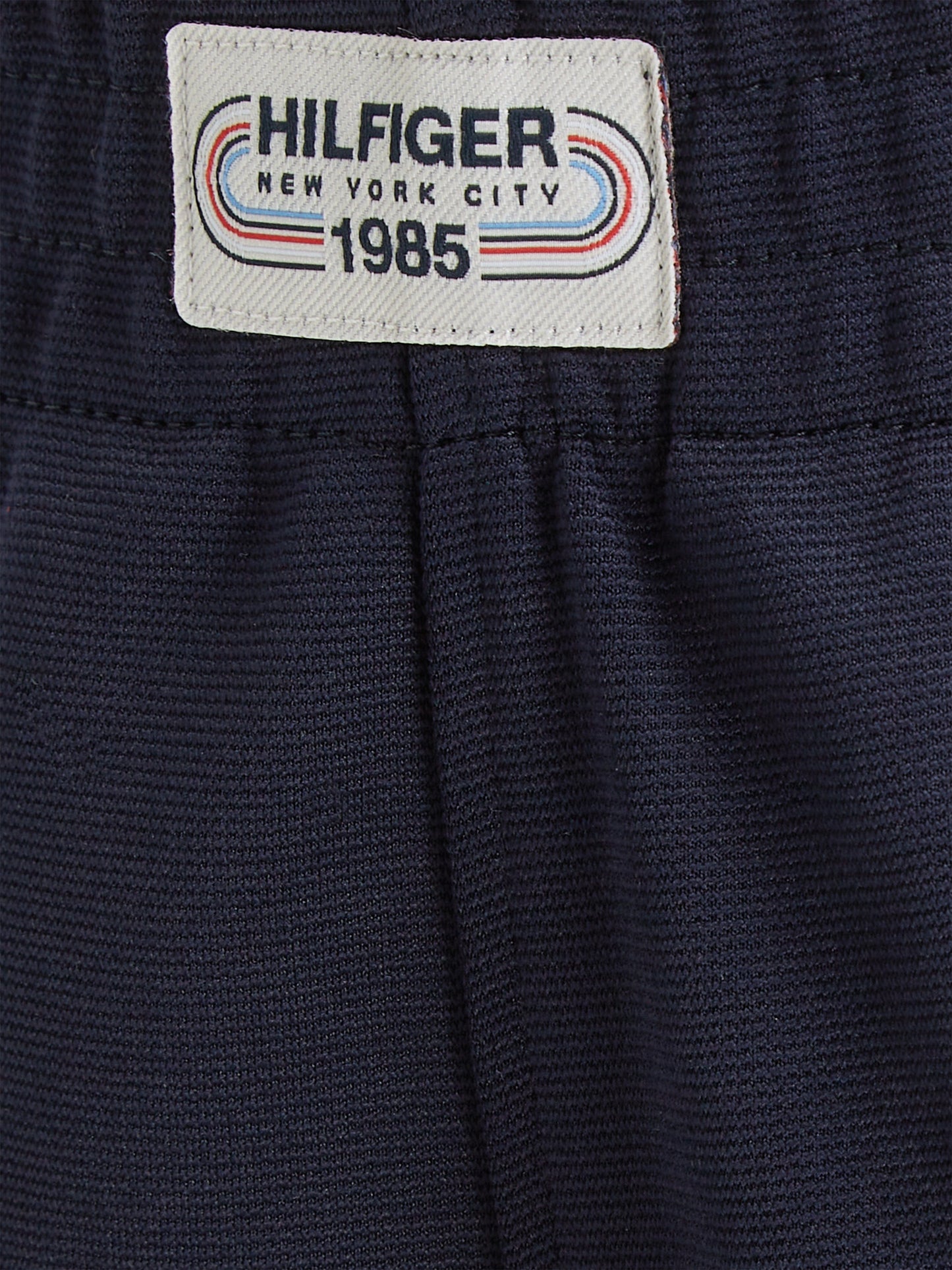 Tommy Hilfiger 女童 1985 海军蓝徽标短裤