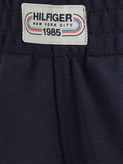 Tommy Hilfiger 女童 1985 海军蓝徽标短裤