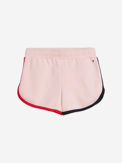 Tommy Hilfiger 女童粉色条纹短裤