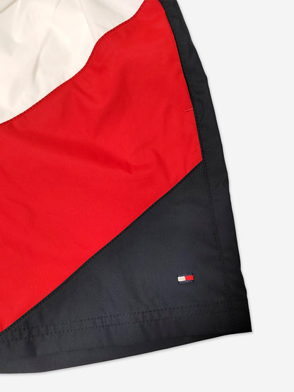 Tommy Hilfiger 男童中号抽绳泳裤（海军蓝）