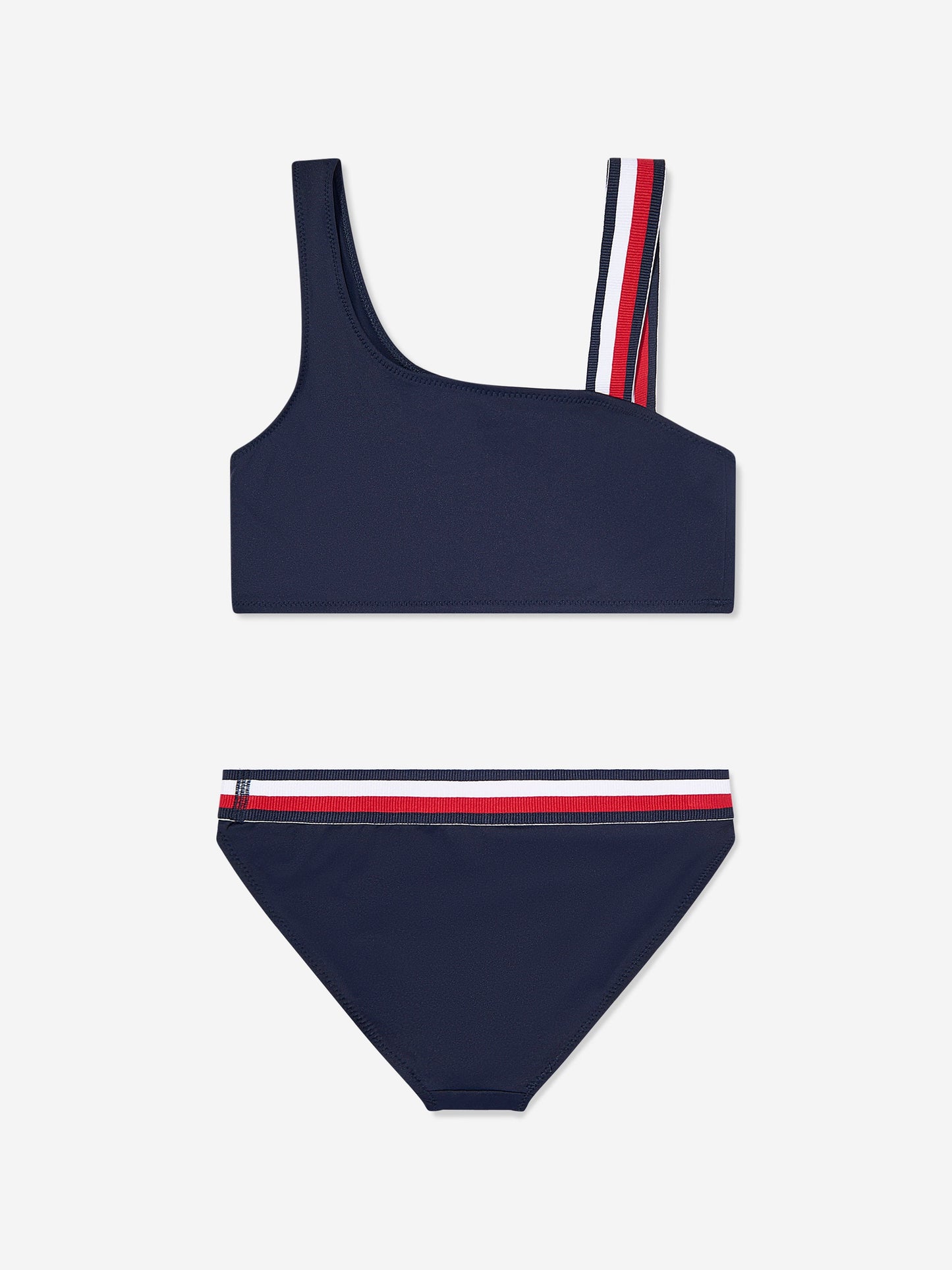 Tommy Hilfiger 女童 Bralette 比基尼套装（海军蓝）