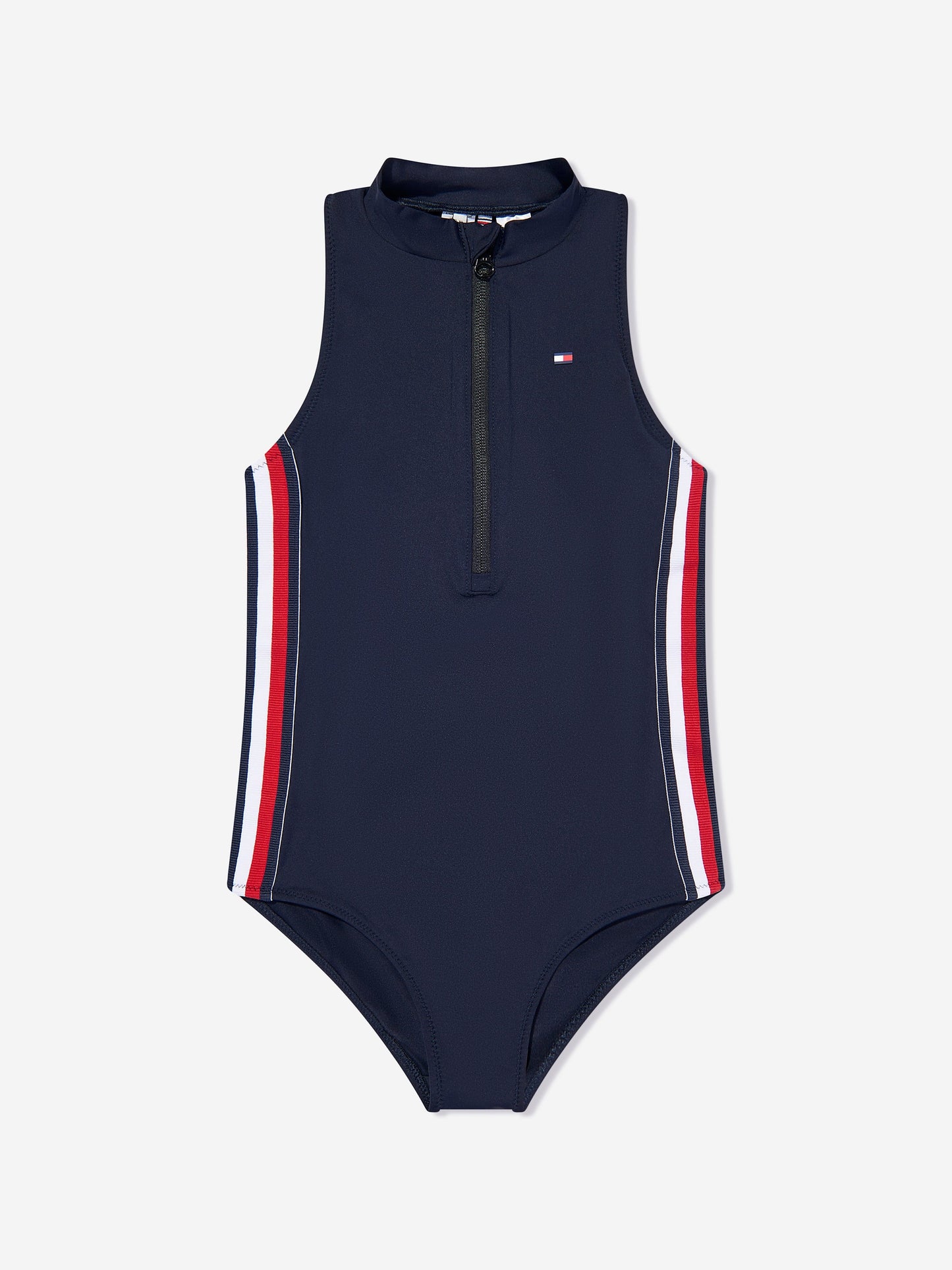 Tommy Hilfiger 女童防晒泳衣（海军蓝）