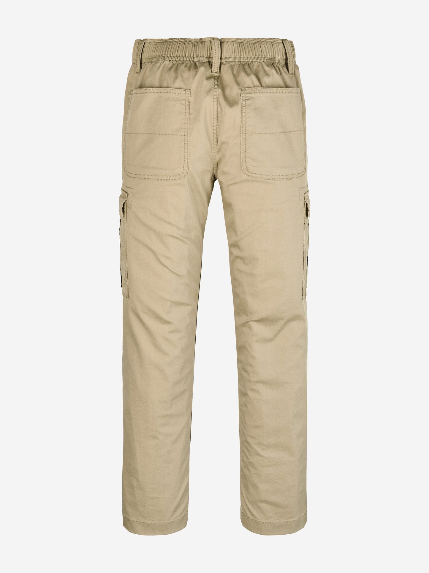 Boys Cargo Trousers in Beige