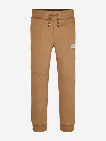 Boys Monotype 1985 Label Joggers in Brown