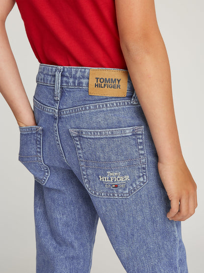 Boys Modern Straight Jeans in Blue