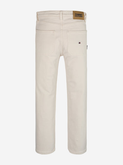 Tommy Hilfiger Boys Skater Jeans in Ivory