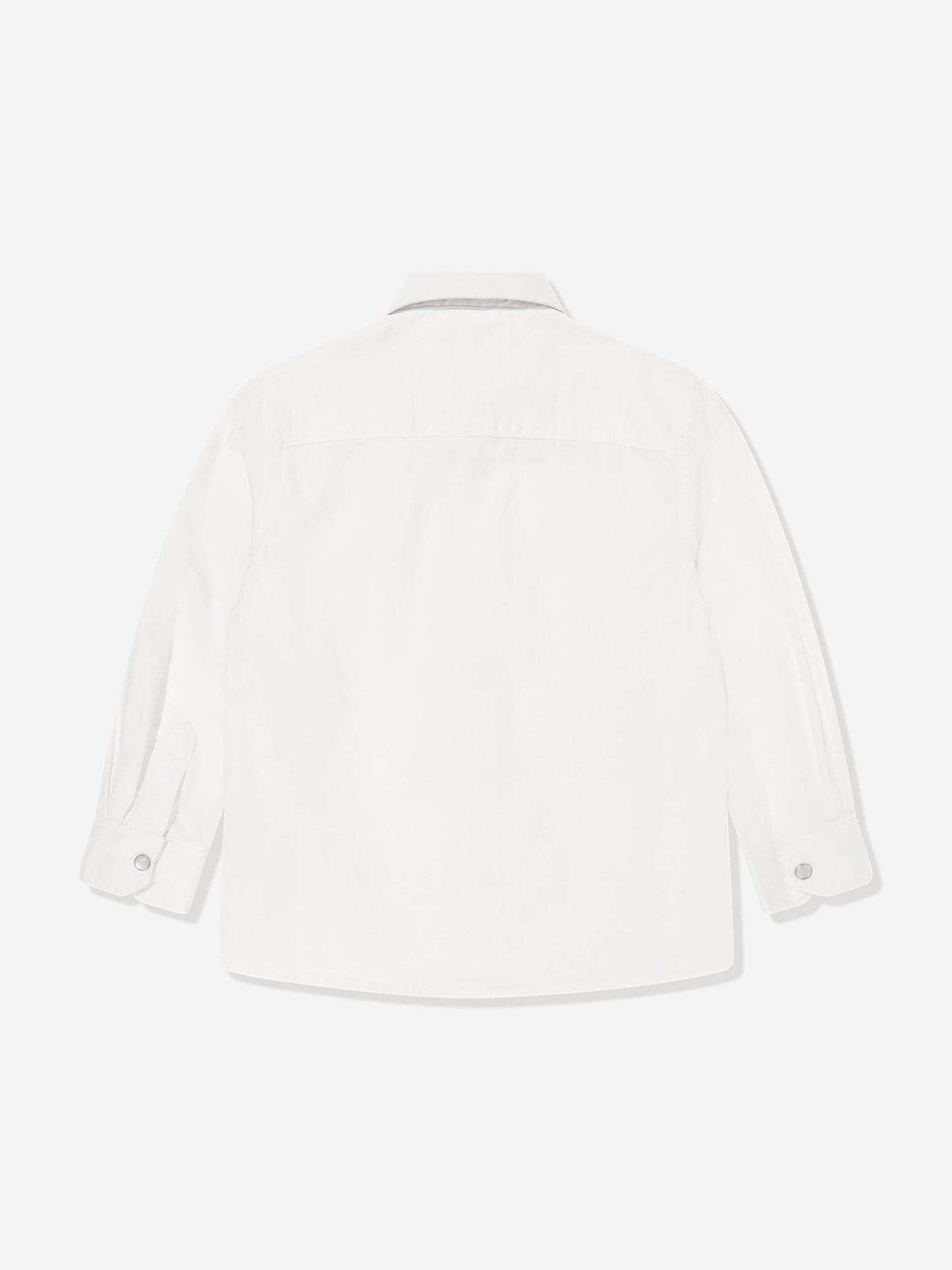 Boys Denim Shirt in White
