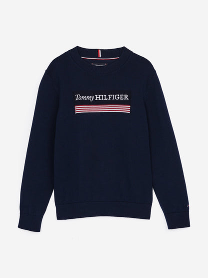 Boys Monotype 1985 Sweatshirt in Navy
