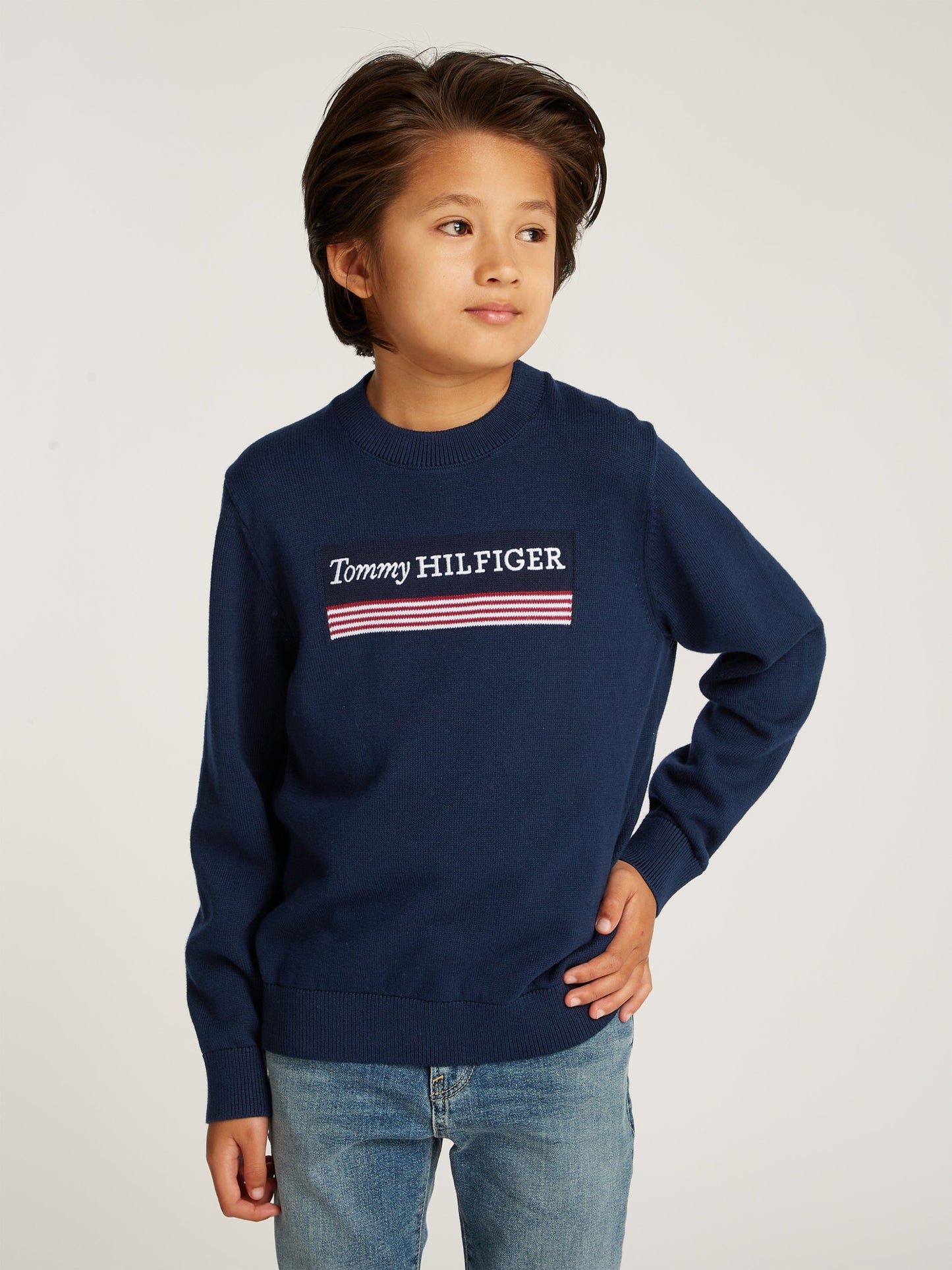 Boys Monotype 1985 Sweatshirt in Navy