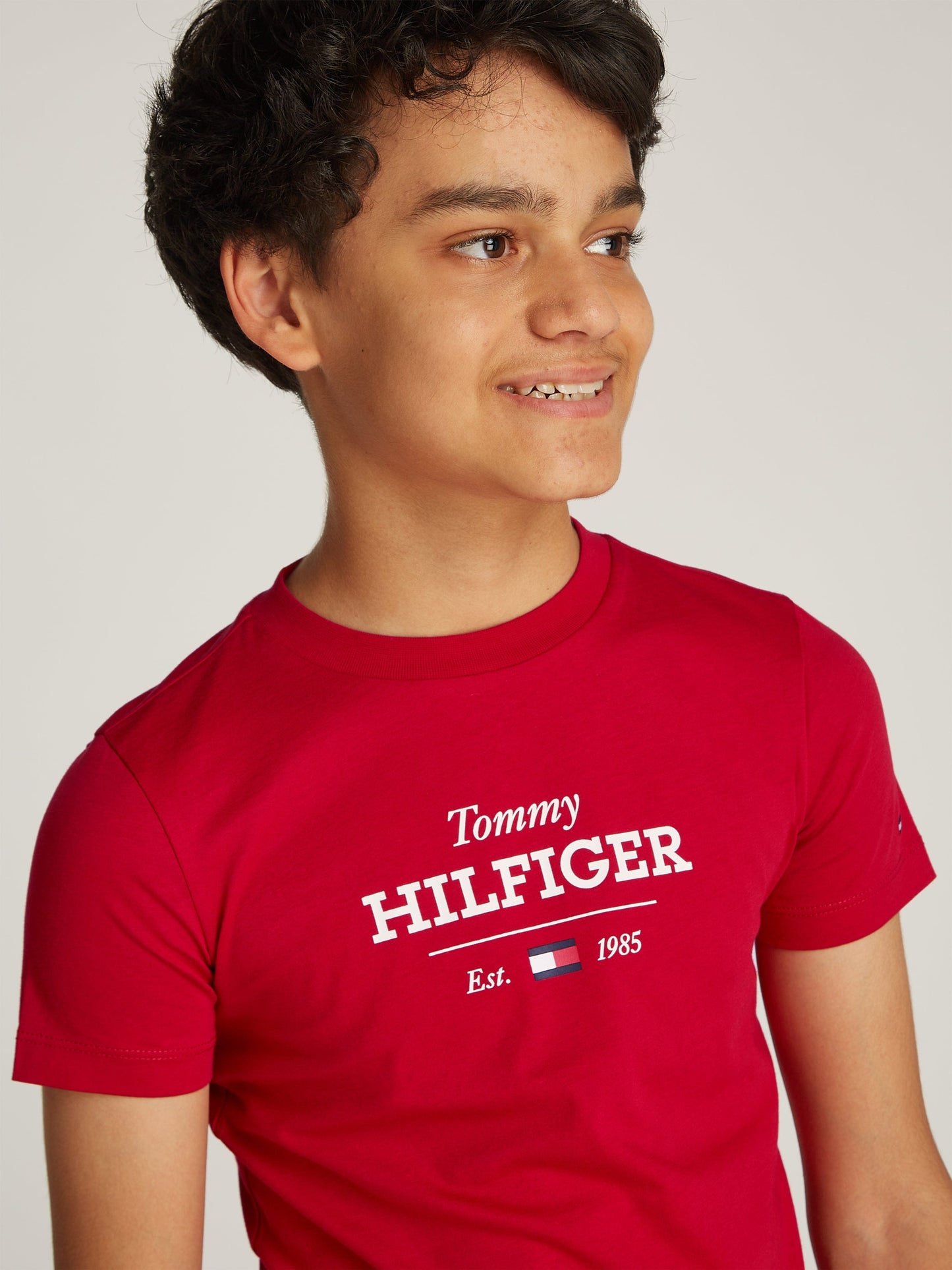 Boys Monotype 1985 Regular T-Shirt in Red
