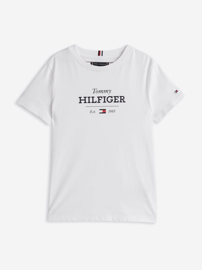 Boys Monotype 1985 Regular T-Shirt in White