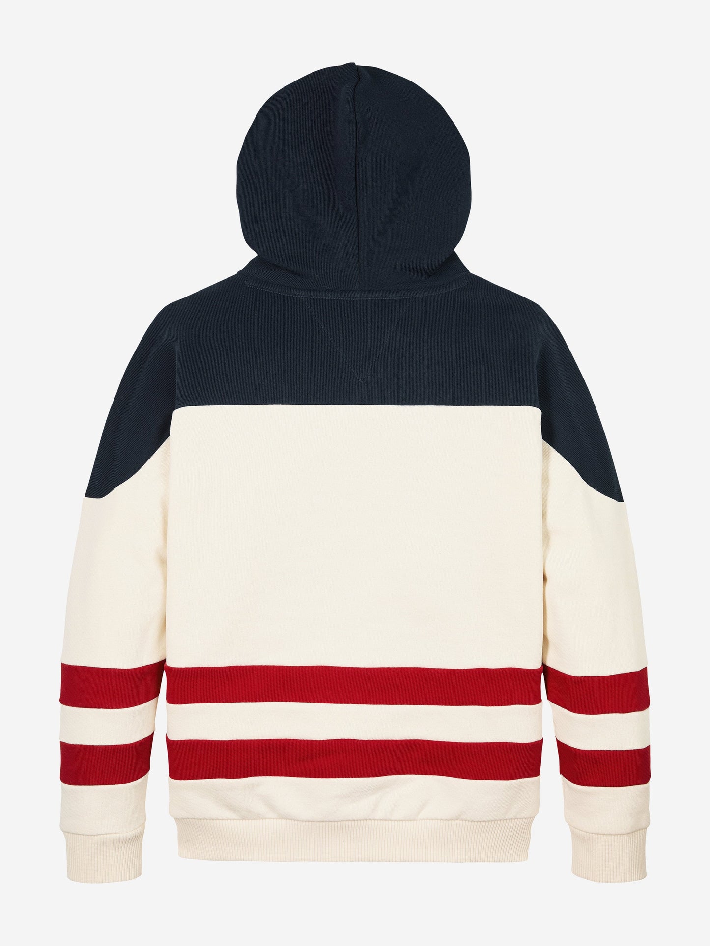 Boys Monotype Striped Hoodie in Multicolour