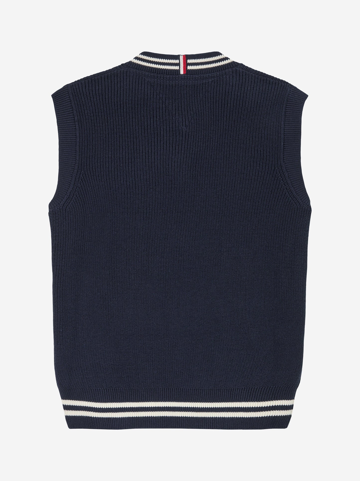 Boys Knitted Sweater Vest in Navy