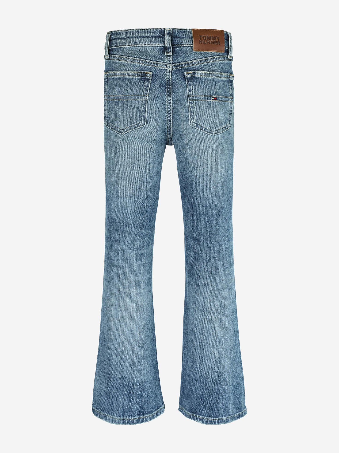 Girls Vintage Flared Jeans in Blue