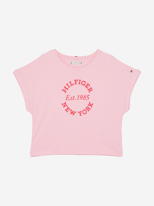 Girls NY Regular T-Shirt in Pink