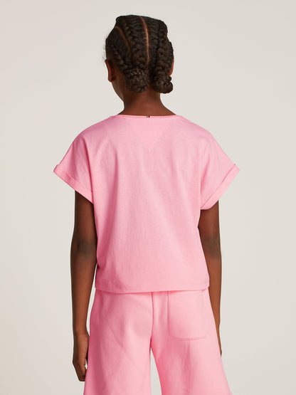 Girls NY Regular T-Shirt in Pink
