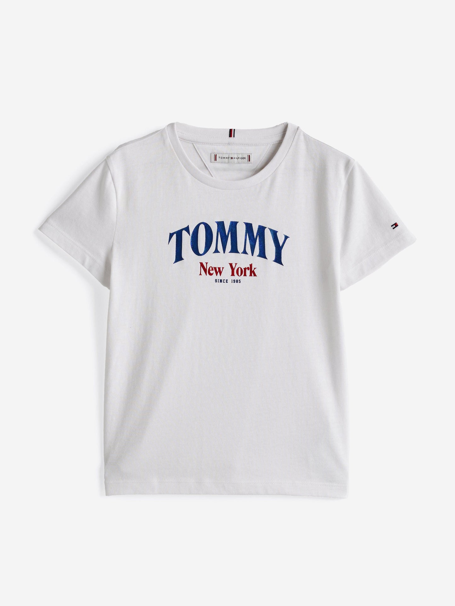 Girls Varsity Regular T-Shirt in White