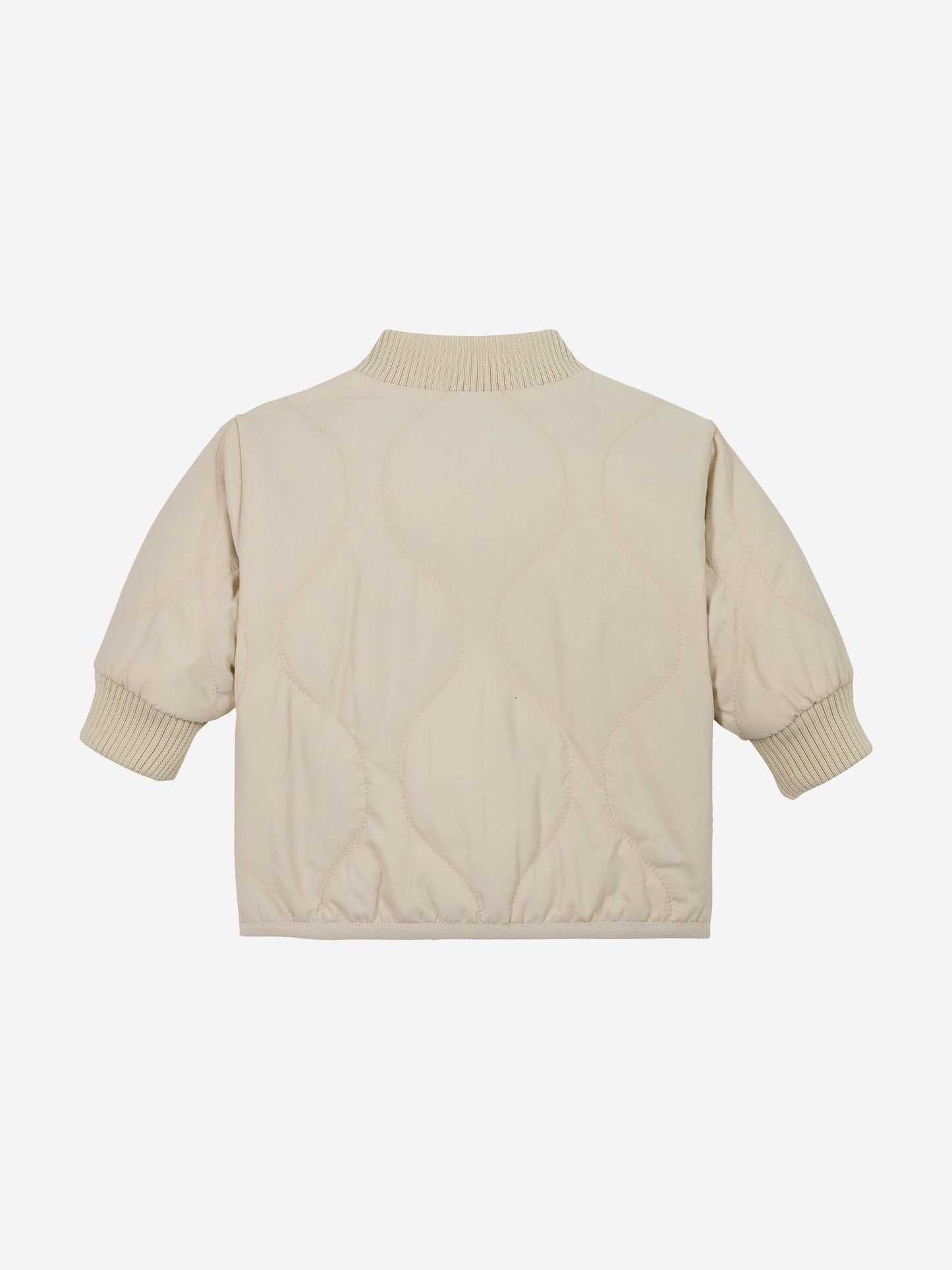 Baby Quilted Jacket in Beige