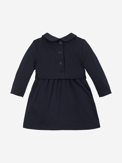 Baby Girls Essential Dress in Navy
