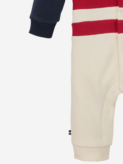 Baby Boys Colourblock Romper in Multicolour