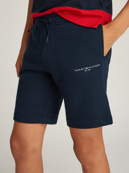 Boys Mini Corp Shorts in Navy